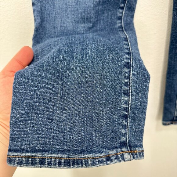 Madewell Size 28 Curvy Perfect Vintge Medium Wash Straight Leg Jean Casual NWOT - Picture 6 of 8